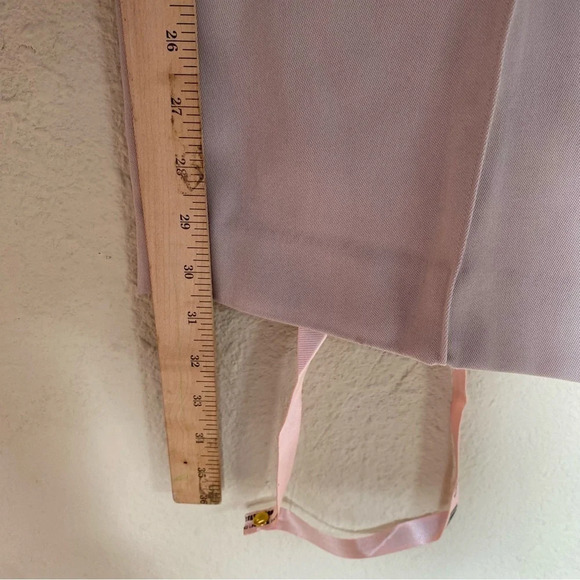 NWT House of CB Alivia BEIGE LOOSE FIT TROUSERS straight leg minimalist size M - Picture 16 of 16